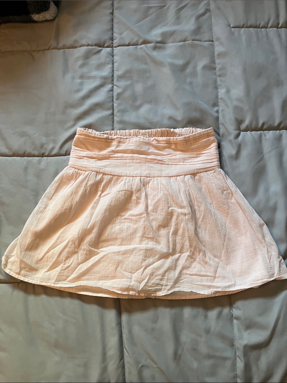abercrombie kids pale pink circle skirt